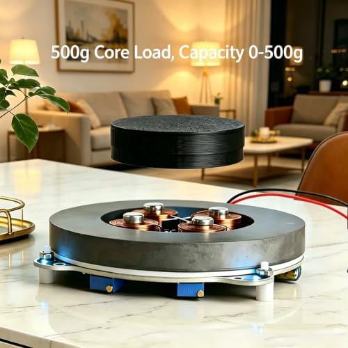 Magnetic Levitation Module DIY Core Kit with LED Lamp Max Load-Bearing 500g Platform for Magnetic Levitation Machine - Image 3