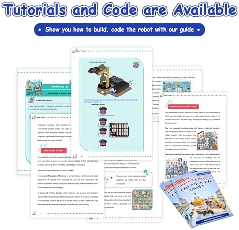 ACEBOTT 3-in-1 ESP32 IoT Control Smart Factory Starter Kit, Electronics Programming Kit Compatible with Arduino Scratch Online Tutorials, School DIY Education Solution Series STEAM Set for Teens 12+ - Image 5