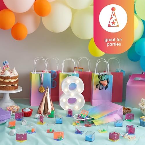 THE TWIDDLERS 28 Pack Brain Teaser Puzzle Cubes, Kids Party Favors - Assorted Difficulty Levels, Christmas Goodie Bag Fillers, Birthday Party Toys, Educational Classroom Prizes, Gifts for Boys & Girls - Image 4