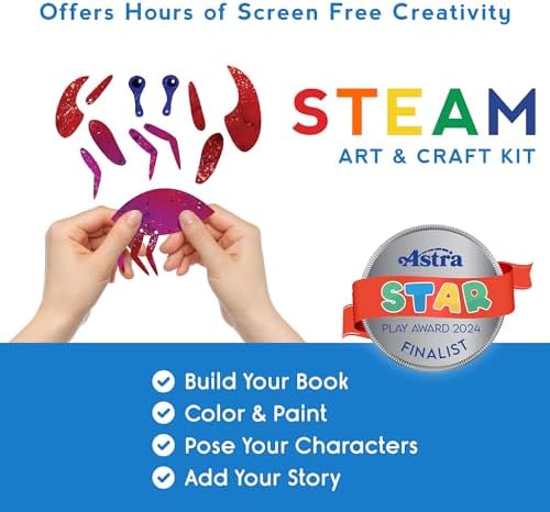 EyeConnect Crafts Ocean 3D Tunnel Book – Hands-on Stationery Craft Kit - Image 4