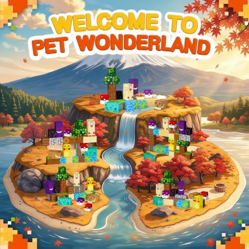 Pocket Cubes Magnetic Blocks & Magnetic Tiles, 35 PCS Voxel Star Team Pet Building Cubes Set, STEM Construction Toys for Kids Ages 4-8, Mini Travel Toys for Toddlers 3-5, Montessori Sensory Gifts - Image 3