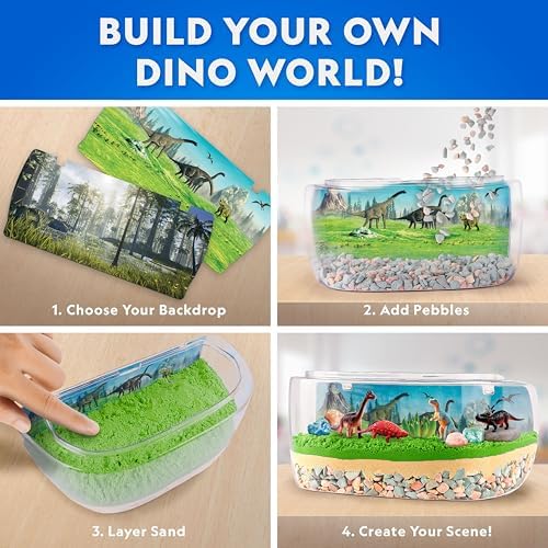 National Geographic Light-Up Dinosaur Terrarium Science Kit for Kids - Image 2