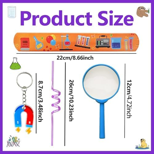 111PCS Science Party Favors, Lab Birthday Decorations and Goodie Bag Toys - Image 2