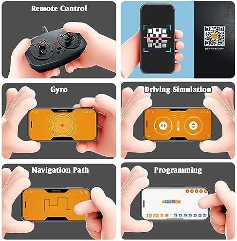 OWNONE 1 Off Road Pickup 4x4 Building Kit, 2 in 1 Stem Building Toy with Remote Control, Technique Race Car Building Toy for Kids, Birthday Gift Idea for Boys Ages 6+ (503 PCS) - Image 5