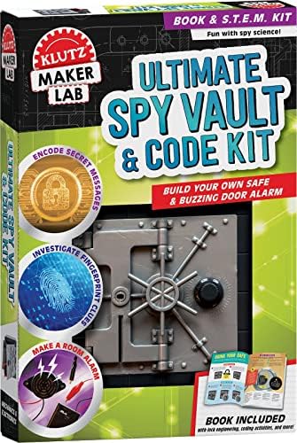 Maker Lab: Ultimate Spy Vault & Code Kit by Klutz