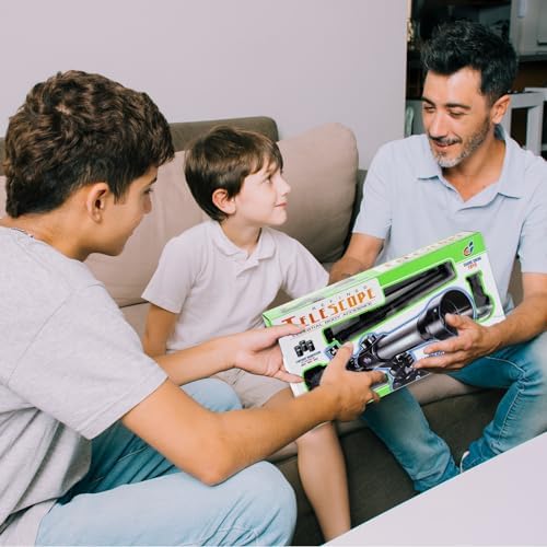 Ideal Swan Telescope for Kids 8-12 - Beginner Astronomy Spyglass Telescopic - Image 3