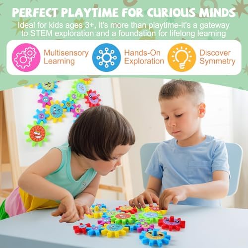 Relaxweex Magnetic Gears Interchangeable for Fridge,36 Pcs,Emoticon - Image 3