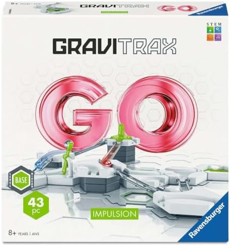 Ravensburger GraviTrax GO Impulsion - Gravity & Magnetic Marble Run System - STEM Building & Engineering Toy - Critical Thinking & Problem‑Solving - Ages 8+ by Ravensburger