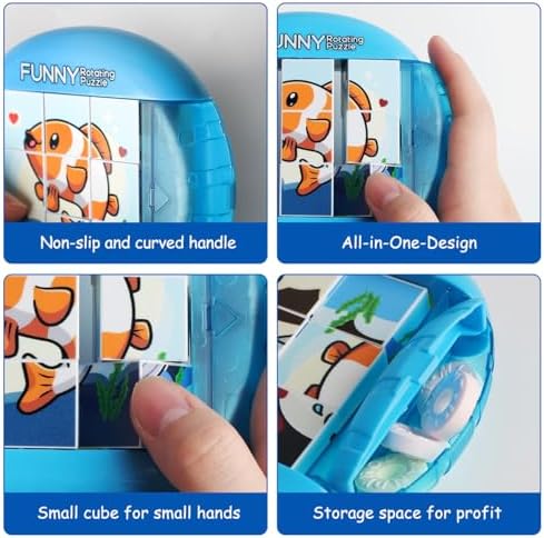 Rotating Puzzle for Toddlers Kids 3+, Travel Essentials Toys - Image 5