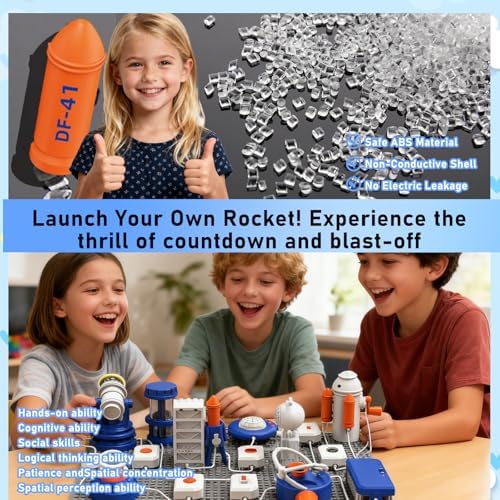 AI Science Kit for Kids 6-12 Years | STEM Robotics & Electronic Circuit Building Kit with 66 Pcs & 500+ Experiments | Voice Controlled Educational Engineering Toys for Boys & Girls - Image 4