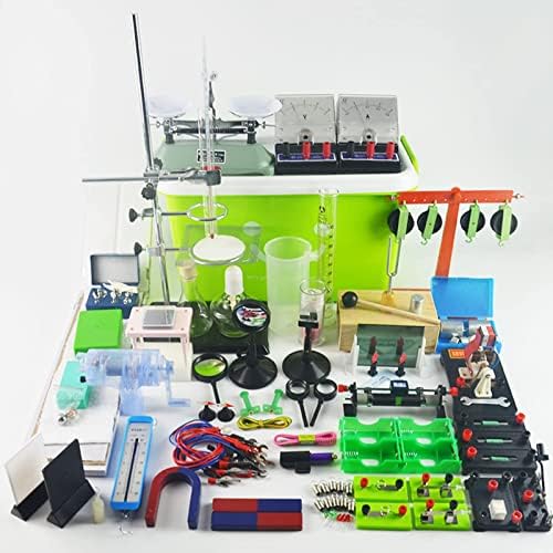Physics Experiment Equipment Set, Students Use Test Box, Circuit, Electrical Mechanics, Optics, Acousto-Thermal, Magnetism, Experimental Equipment, Teaching Aids by Unknown