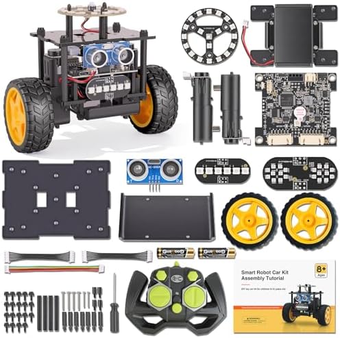 Elfew STEM Robot Car Toys for Kids 8-13, Robot Building Kit Gifts for Teen - Image 2