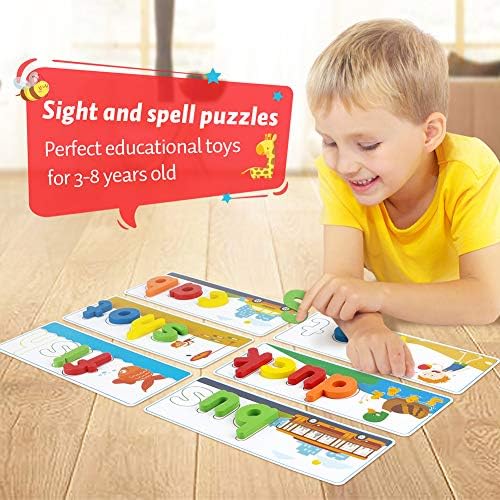 KMUYSL See & Spell Learning Toy, Spelling Game for Kids Ages 3-6 - Image 2