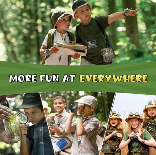Walkie Talkies Set for Kids, Outdoor Stuff for Kids Camping Gear - Image 3