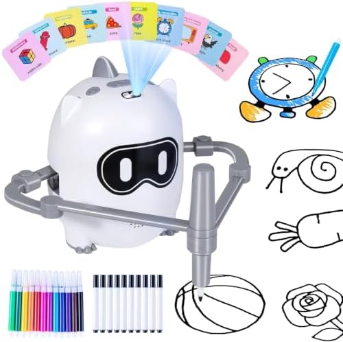 Drawing Robot for Kids for Ages 3-8,Smart Scan,Voice Interactive Doodle Bot by Unknown