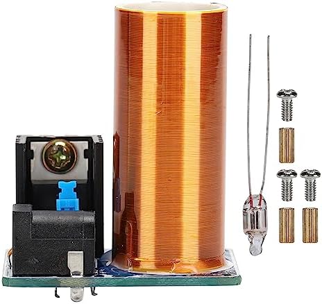 DIY Mini Coil Module Amazing Props for High Voltage Experiments and Lighting Fluorescent Lamps, for Science Enthusiasts and DIY Hobbyists - Image 6