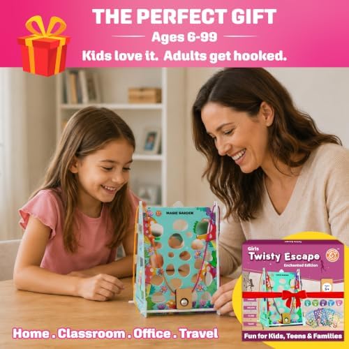 Butterfly EduFields Marble Run Board Games for Girls 4-5-10 Year Old - Image 6