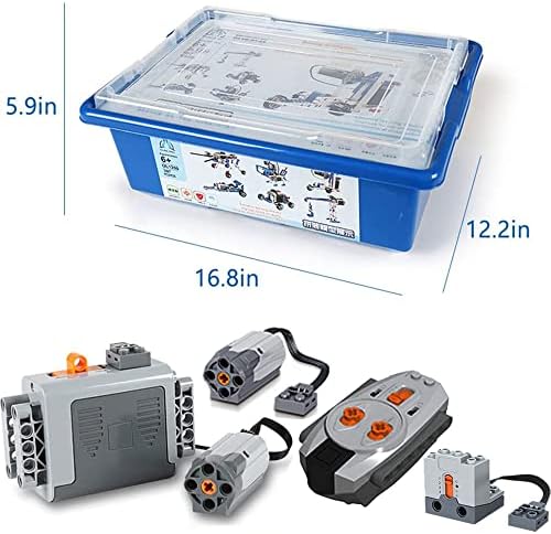 Erector Set Stem Toys,6 Different Shapes in Total Construction Toys,Educational Construction Learning Toys for Boys & Girls,with Electric Power Motor Children's Toys,307PCS - Image 2