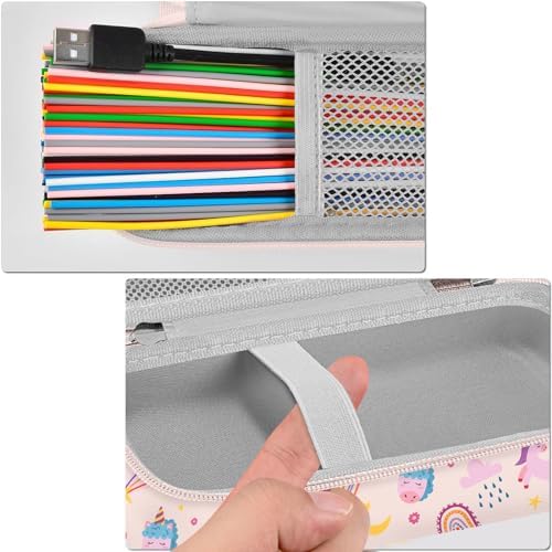 Leayjeen Storage Case Compatible with 3Doodler Start+ Essentials for 3D Pen Set for Kids,for Kids Ages 8-12,Fit for 3D Printing Pen Carrying case(Case Only)-Pink Unicorn - Image 5