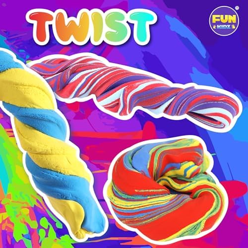 Electric Slime Mixer Machine Kit for Kids, FunKidz Twist Mixing Glue and Activator to Making Slime Automatic Craft Toy for Girls Ages 8-12 Boys Gifts - Image 4
