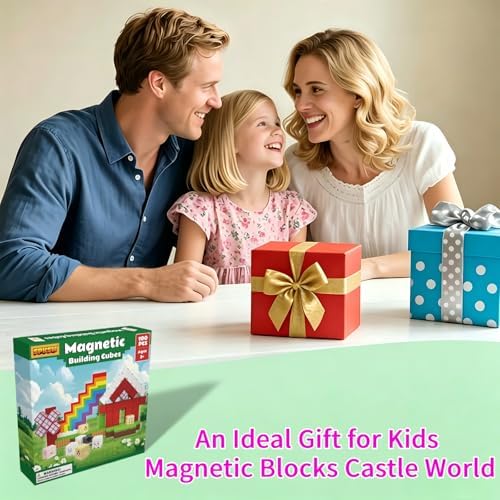 100PCS Magnetic Building Blocks for Kids Ages 4-8 - Image 6