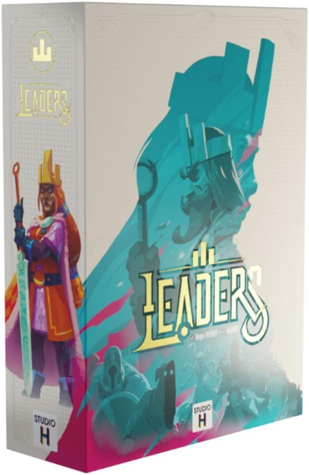 Leaders | Tactical Duel Strategy 2 Player Board Game | Create Alliances, Assemble Champions & Outsmart Opponents | Quick, Competitive Games for Teens, Adults, & Kids Ages 10 & Up | 15 Min