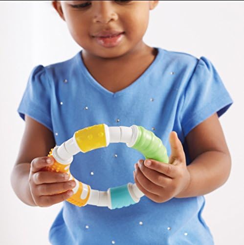 Guidecraft Grippies Curves - 30 Piece Set, STEM Soft Grip Magnetic Building Toy for Toddlers - Image 3