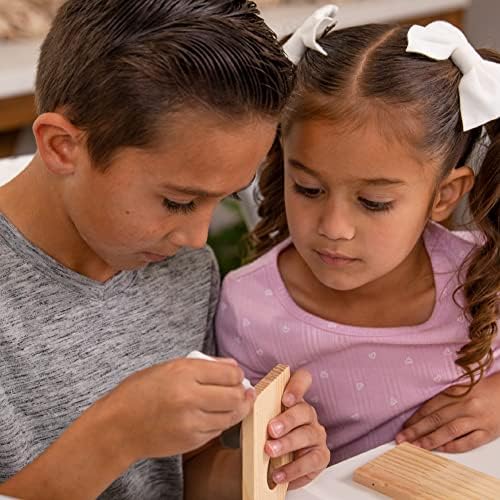 Hapinest Wooden Bird Houses to Paint and Build, Birdhouse Kit for Kids, Wood Painting Building Projects Fun Activities Arts and Crafts for Kids Ages 6-8 Girls Boys, DIY Bird House Kit 5-12 Years & Up - Image 3