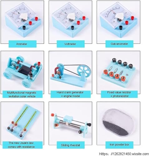 Complete Electromagnetic Circuit DIY Experiment Kit, Physics Lab Model for Basic Electricity & Magnetism Principle Verification - Image 3