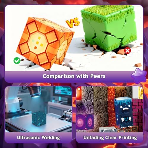 Magnetic Building Blocks STEM Toy Magnet Cubes for Kids 4-12 - Image 4