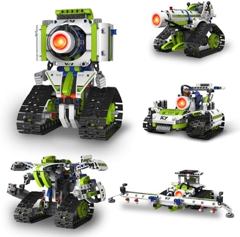 STEM Robotics Kit for Kids 8-14, 5-in-1 RC Building Set by Unknown