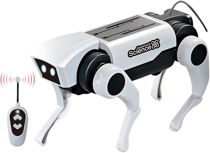 Robot Dog, Fun Interactive Design, 1 Piece, Children Robot Building Set, Science Experiment Robotics Kit, Skill Building, for Bonding and Shared Educational
