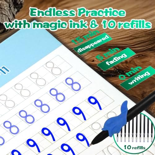 Magic Grooved Writing Practice for Kids - Chinese, Small, 8 PCS - Image 5