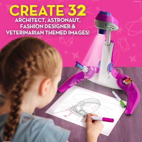 Barbie Dream Job Drawing Projector Art Activity Kit for Kids Ages 5+ - Image 2