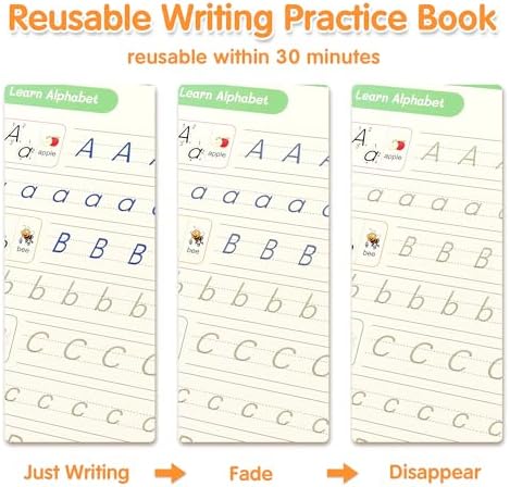Magic Grooved Writing Practice Books, Grooved Handwriting Practice for Kids - Image 4