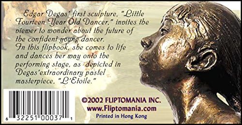 Degas Dancer Flipbook for Kids Ages 6-12, Animation Flip Book for Children - Image 2