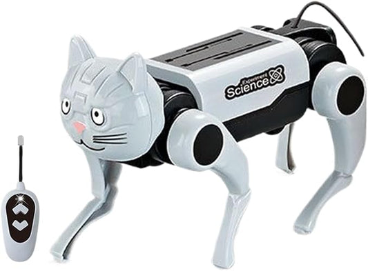 Robot Dog - Solar Powered Educational Learning Kit | Interactive Robotics Toy | Robot Dog Toy for Kids & Adults, Boys & Girls, Birthday & Holiday Parties