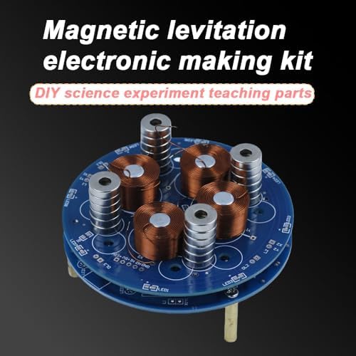 Magnetic Levitation DIY Kit, Electronic Making Technology Accessories, Practice Circuit Board Components Coil Student Soldering - Image 7