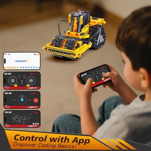 5 in 1 RC Excavator Sets Construction Vehicle Building Toy for Boys - Image 5