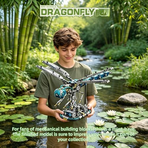 Mechanical Skeleton Robot Building Blocks Set, 3D Robotic Model Kit - Image 4