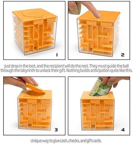 3-Pack Money Maze Puzzle Box - Fun Educational Brain Teaser for Kids Adults - Image 3