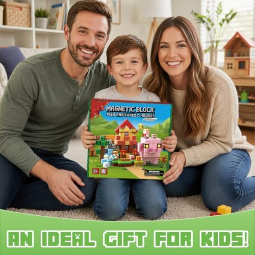 Magnetic Building Blocks STEM Toy Magnet Cubes for Kids 4-12 - Image 7