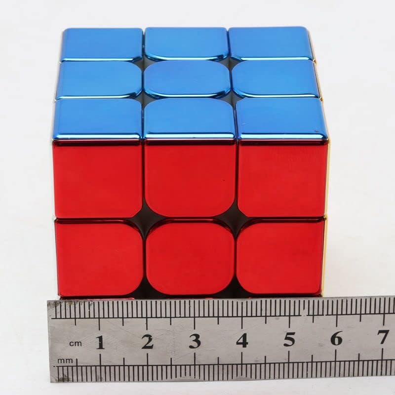 Cuberspeed Cyclone Boys Metallic 3x3 Magnetic Stickerless Magic Cube Puzzle Toys Cyclone Boys Metallic 3x3 M Speed Cube Magnetic Version - Image 2
