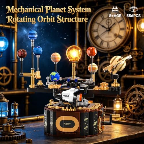 Solar System Building Sets 556 PCS Space Model STEM Space Toy - Image 2