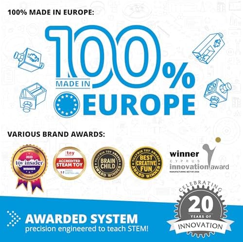 Engino STEM Toys, 16 Models in 1, Mechanics Levers & Linkages, Construction Toys for Kids 9+, Educational Kit, Gift for Boys & Girls, Fun Kids Activities, Engineering Kit - Image 6