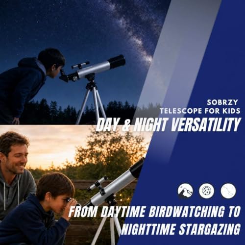 Telescope for Kids 8–12, Beginner Telescope 100x Magnification - Image 7