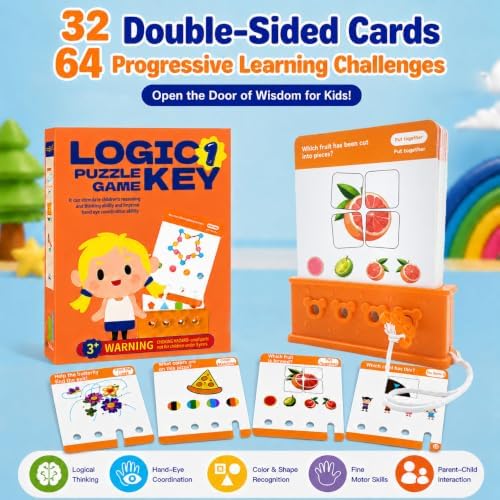 Xuoent Preschool Learning Toys for Kids Ages 3-8+, Montessori Logic Toys - Image 5