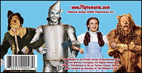 Wizard of Oz Flipbook for Movie Lovers, Animation Flip Book Keepsake - Image 2