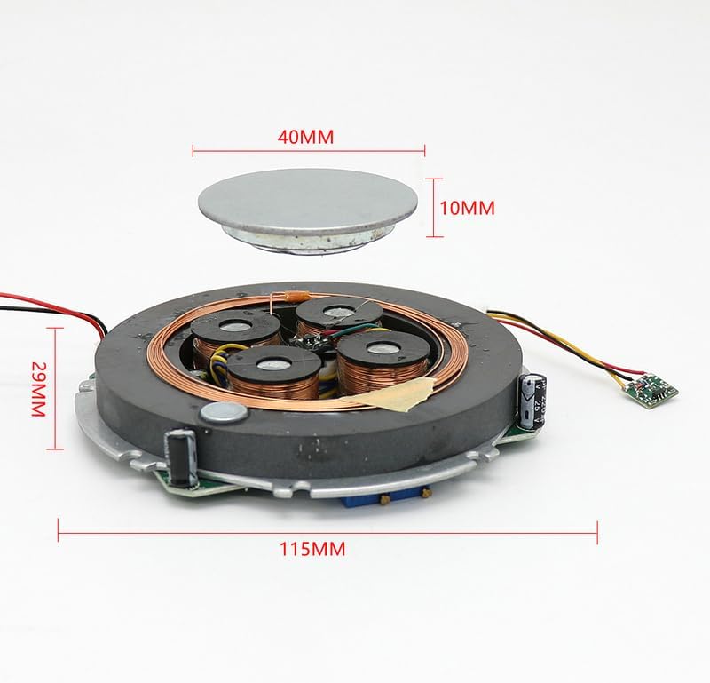 DIY Touch Magnetic Levitation Module Core Kit for Advertising Display Max Load-Bearing 200g - Image 4