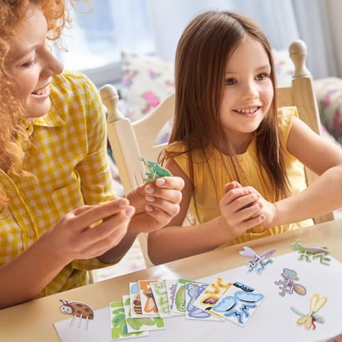 LOMIMOS Educational 3D Cartoon Puzzle,3D Cartoon Jigsaw Creative Learning Model for for Boys & Girls Art DIY Craft Gift Decor (Insect) - Image 6